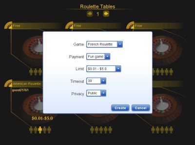 Online roulette